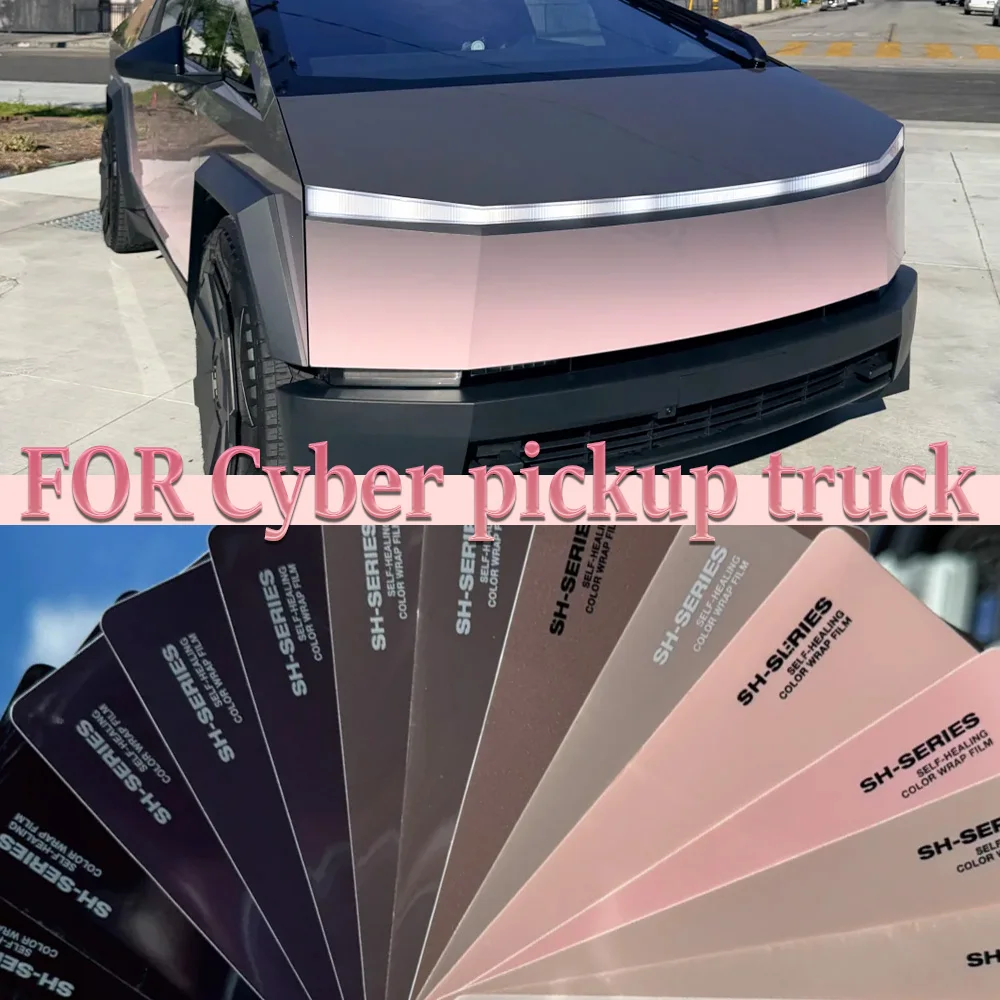 For Tesla Cybertruck 2024-2026 Pre-cut PPF PVC Car Color Changing Film Paint Protection Film DIY Anti-Scratch Car Accessories
For Tesla Cybertruck 2024-2026 Pre-cut PPF PVC Car Color Changing Film Paint Protection Film DIY Anti-Scratch Car Accessories