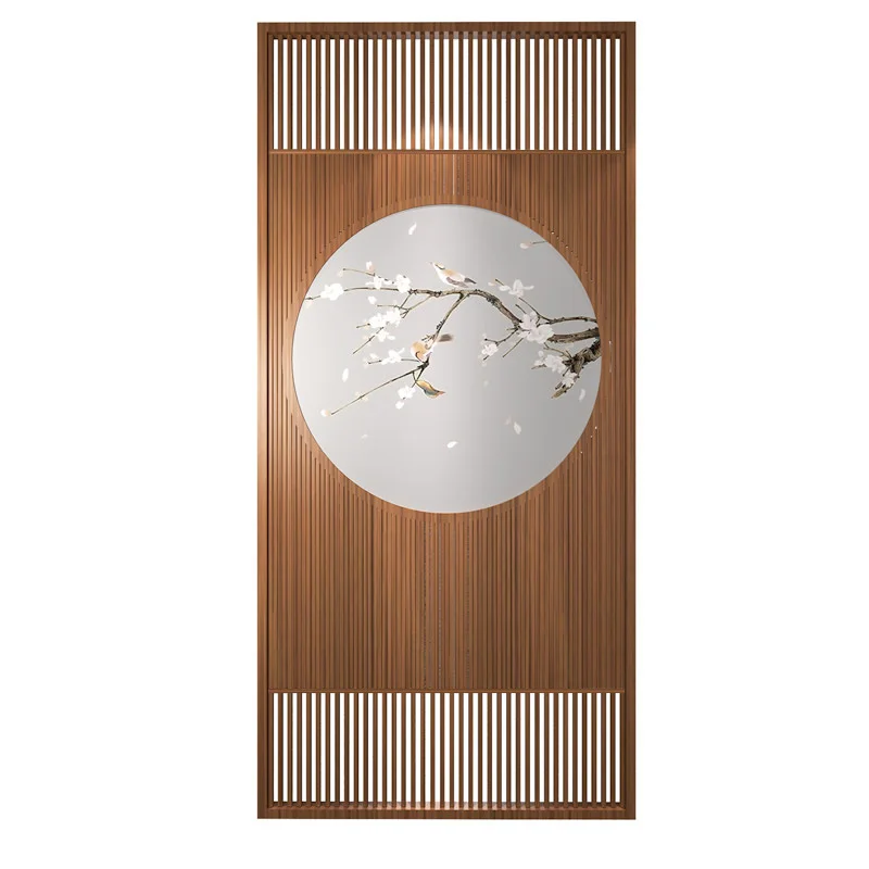 New Chinese screen partition translucent solid wood bamboo hotel office living room feng shui hollow
New Chinese screen partition translucent solid wood bamboo hotel office living room feng shui hollow