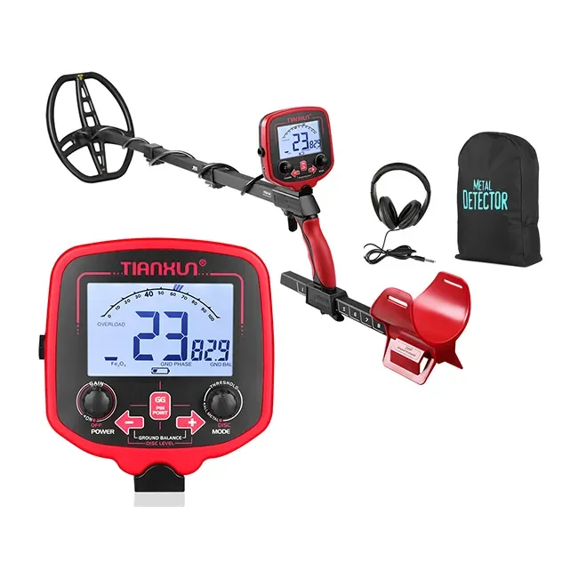 Professional metal detector TX-850L gold metal detector 2m metal detector underground
Professional metal detector TX-850L gold metal detector 2m metal detector underground