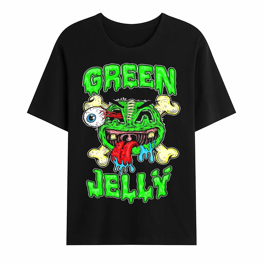 Green Jelly band fashionable soft T-shirt men's high quality T-shirt oversized T-shirt cotton short-sleeved street top
Green Jelly band fashionable soft T-shirt men's high quality T-shirt oversized T-shirt cotton short-sleeved street top