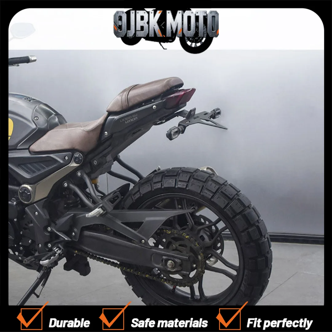 【Perfect fit】For VOGE 300AC, modified short rear license plate holder, stainless steel license plate bracket accessory.
【Perfect fit】For VOGE 300AC, modified short rear license plate holder, stainless steel license plate bracket accessory.