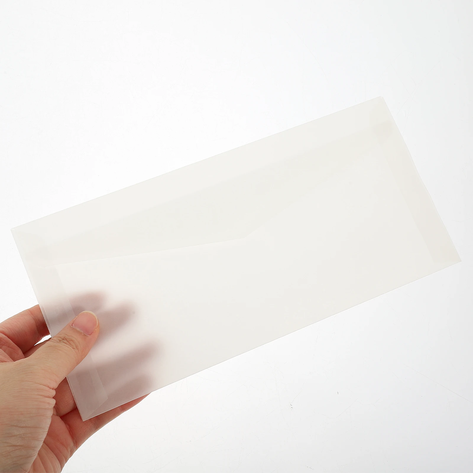 50pcs Sulfate Paper Envelopes 21x10.7cm Transparent Invitations Greeting Cards Jackets Wedding Party Events Stationery Supplies 
50pcs Sulfate Paper Envelopes 21x10.7cm Transparent Invitations Greeting Cards Jackets Wedding Party Events Stationery Supplies