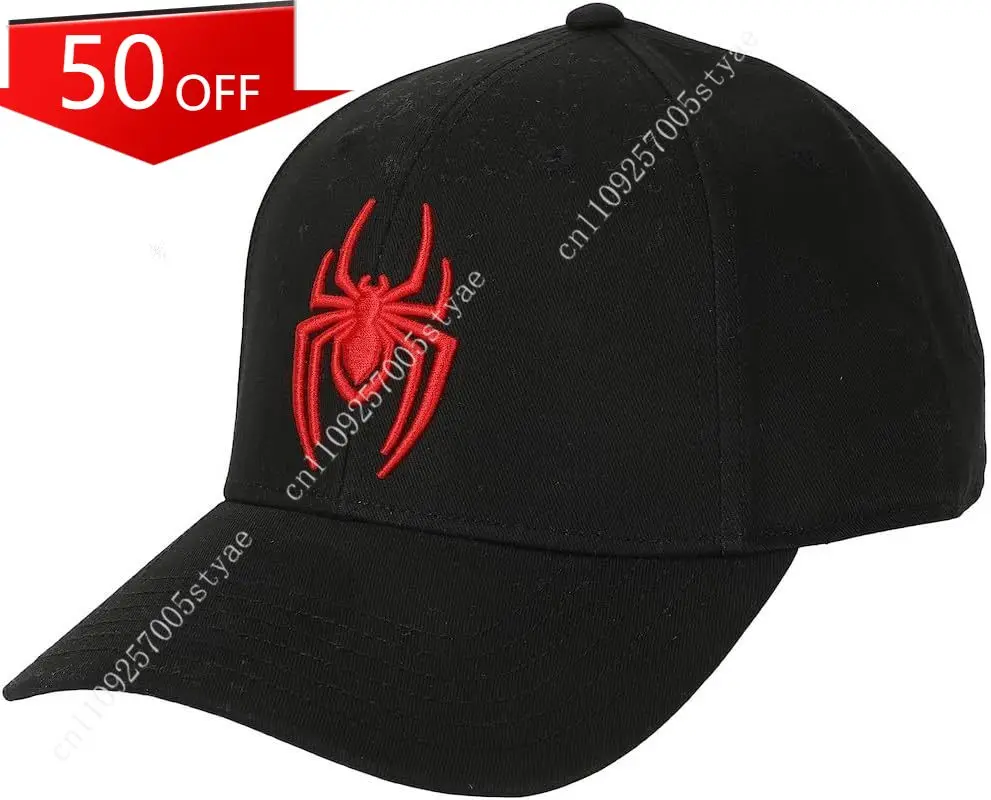 Spider-Man Embroidered 3D Logo Black Traditional Adjustable Hat
Spider-Man Embroidered 3D Logo Black Traditional Adjustable Hat