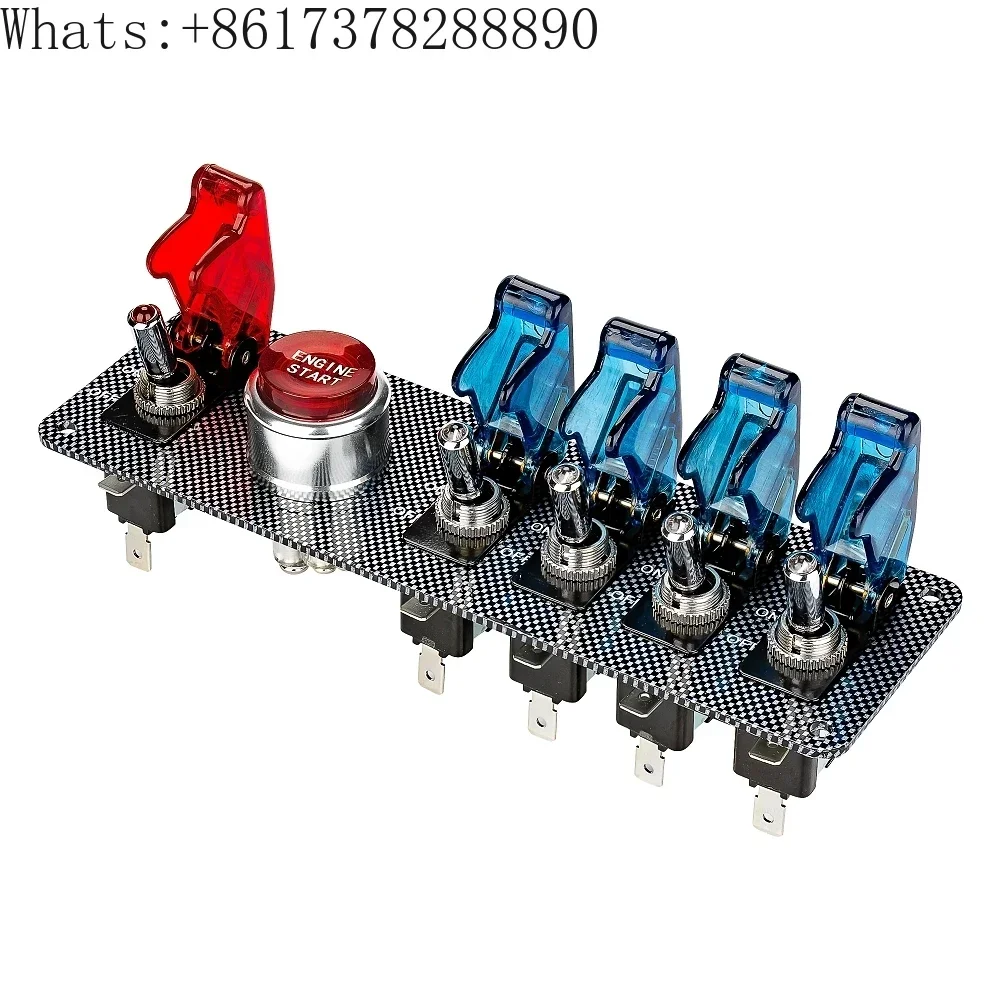 Racing car tuning special switch panel 12v 20A rocker switch start button ignition switch
Racing car tuning special switch panel 12v 20A rocker switch start button ignition switch
