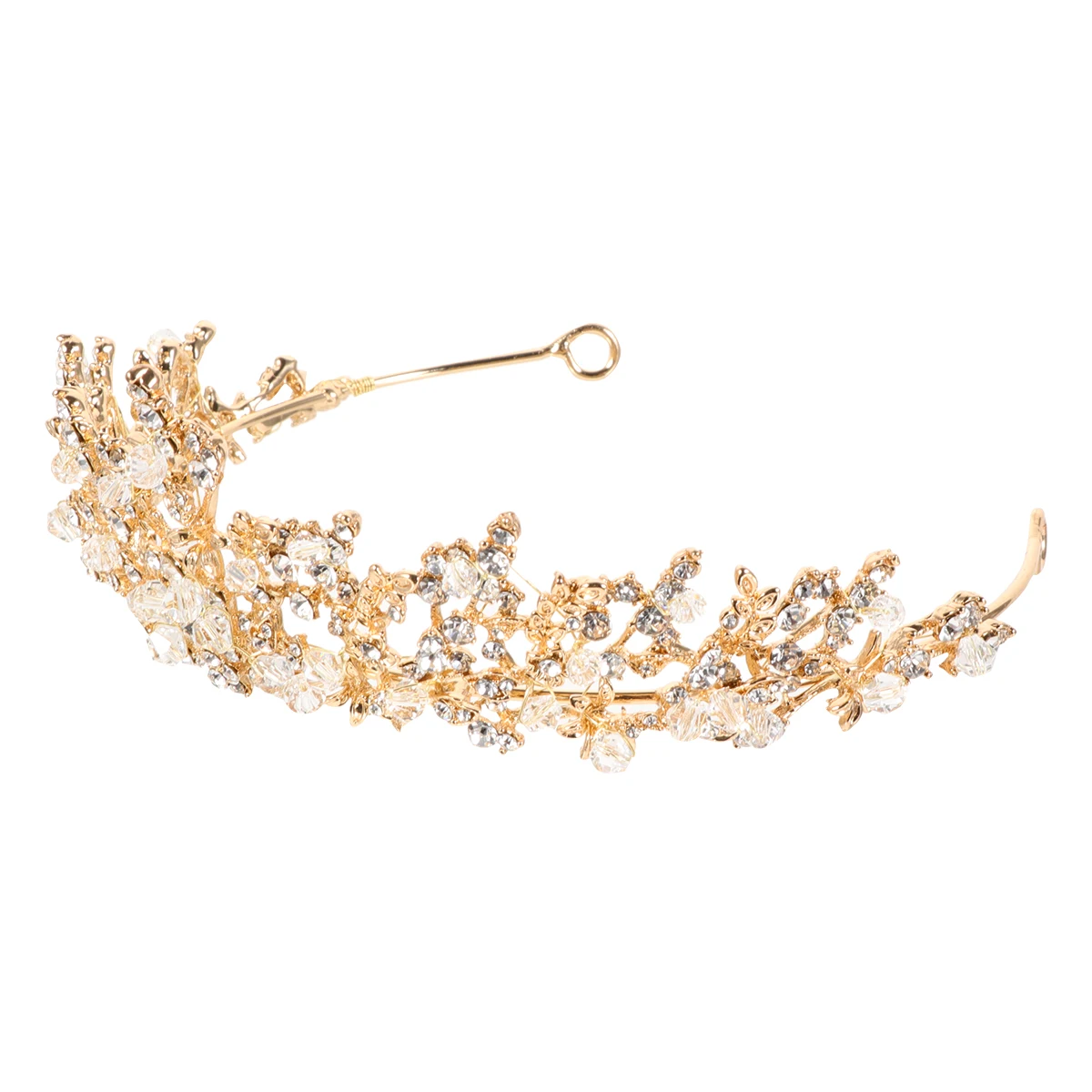 Crystal Glass Diamond Crown Bridal Wedding Hair Decor Rhinestone Alloy Women Accessories Party Hoop Jewelry Set Lightweight
Crystal Glass Diamond Crown Bridal Wedding Hair Decor Rhinestone Alloy Women Accessories Party Hoop Jewelry Set Lightweight