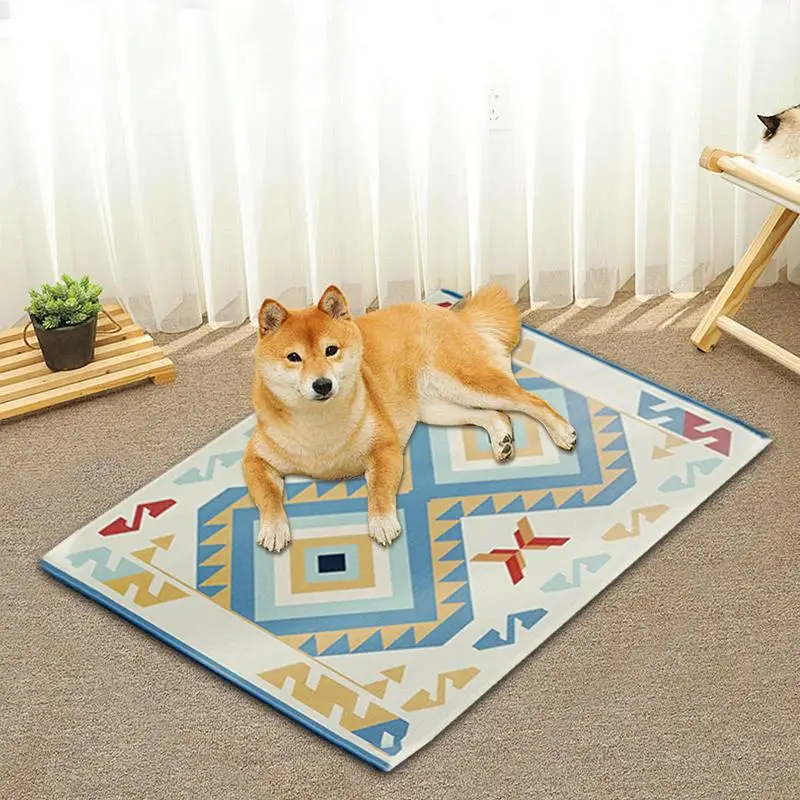 Cooling Pad For Cat Cat Cooling Cushion Soft Pet Supplies Machine Washable Ice Sleeping Blanket For Car Seat Kennel Crate 
Cooling Pad For Cat Cat Cooling Cushion Soft Pet Supplies Machine Washable Ice Sleeping Blanket For Car Seat Kennel Crate