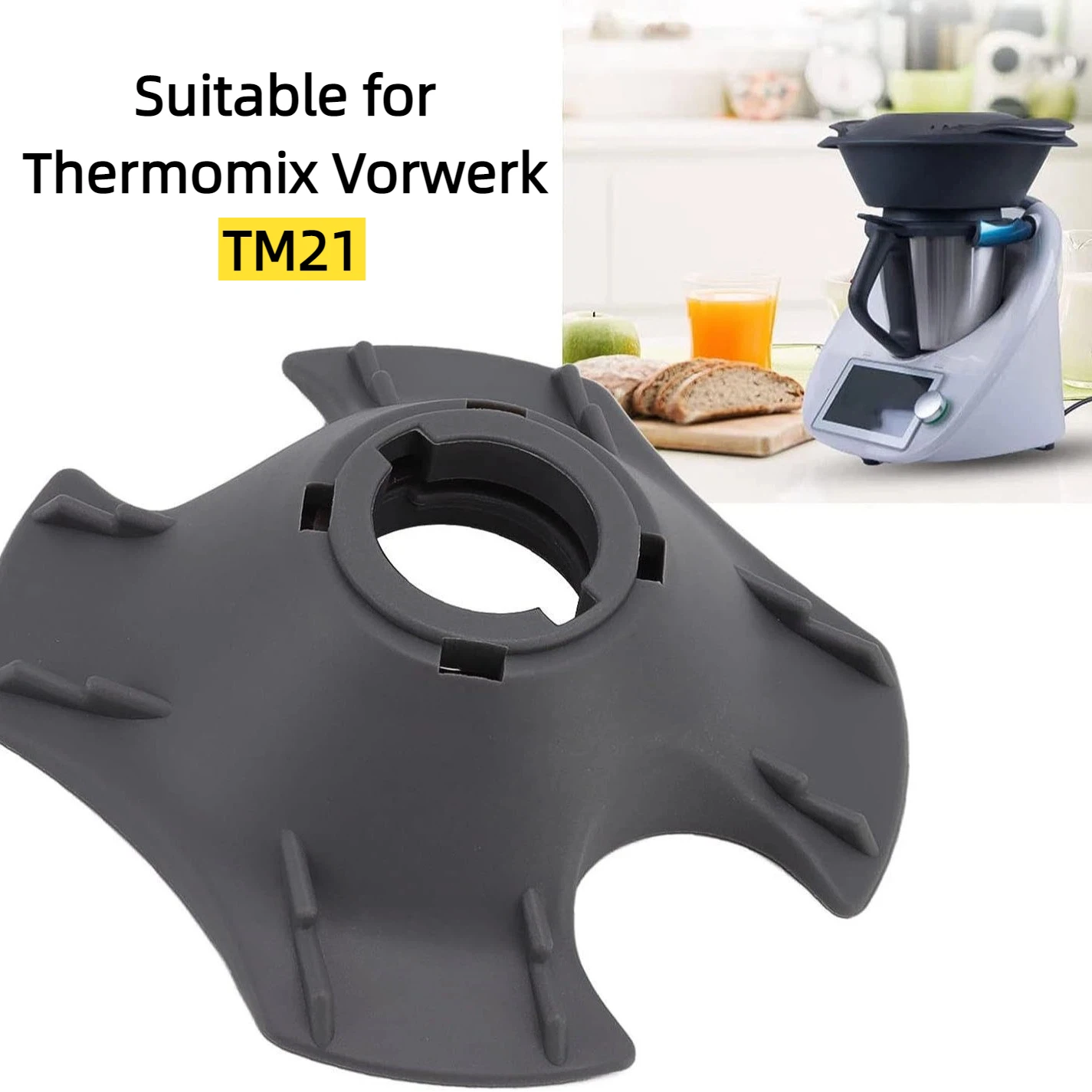 Suitable for Thermomix Vorwerk TM21 mixing blade cutter fixed plate accessories, replaceable for cleaning
Suitable for Thermomix Vorwerk TM21 mixing blade cutter fixed plate accessories, replaceable for cleaning