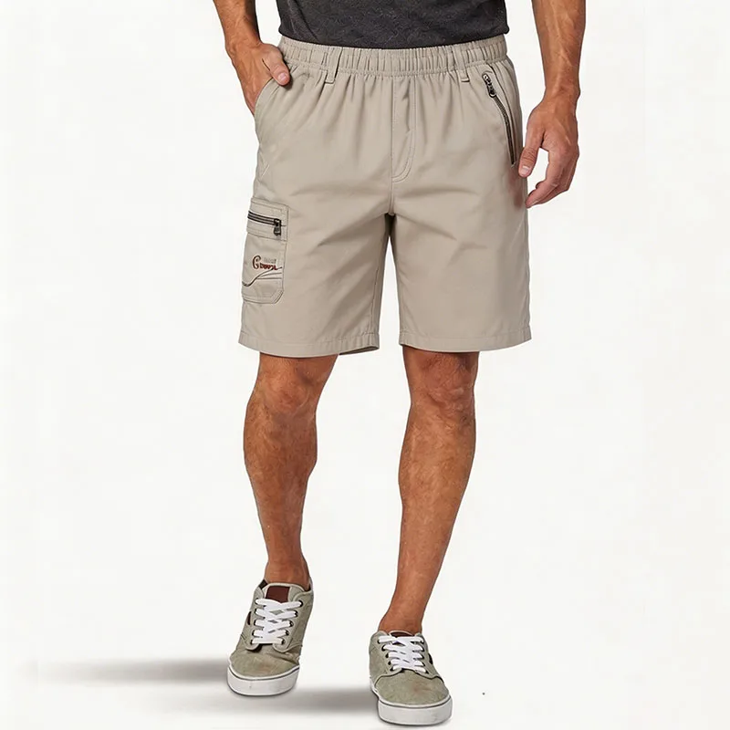 Mens Cargo Shorts Zipper Pocket Summer Cotton Shorts Jogger Elastic Waist Casual Work Shorts Outdoor Leisure Sport Beach Shorts
Mens Cargo Shorts Zipper Pocket Summer Cotton Shorts Jogger Elastic Waist Casual Work Shorts Outdoor Leisure Sport Beach Shorts