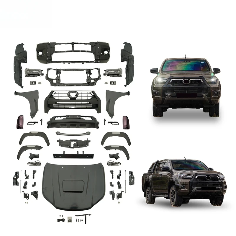 Новый продукт Hilux VIGO 2004-2008-2012-2016, обновленный комплект для ROCCO 2020, комплект кузова для Toyota Hilux Vigo
Новый продукт Hilux VIGO 2004-2008-2012-2016, обновленный комплект для ROCCO 2020, комплект кузова для Toyota Hilux Vigo