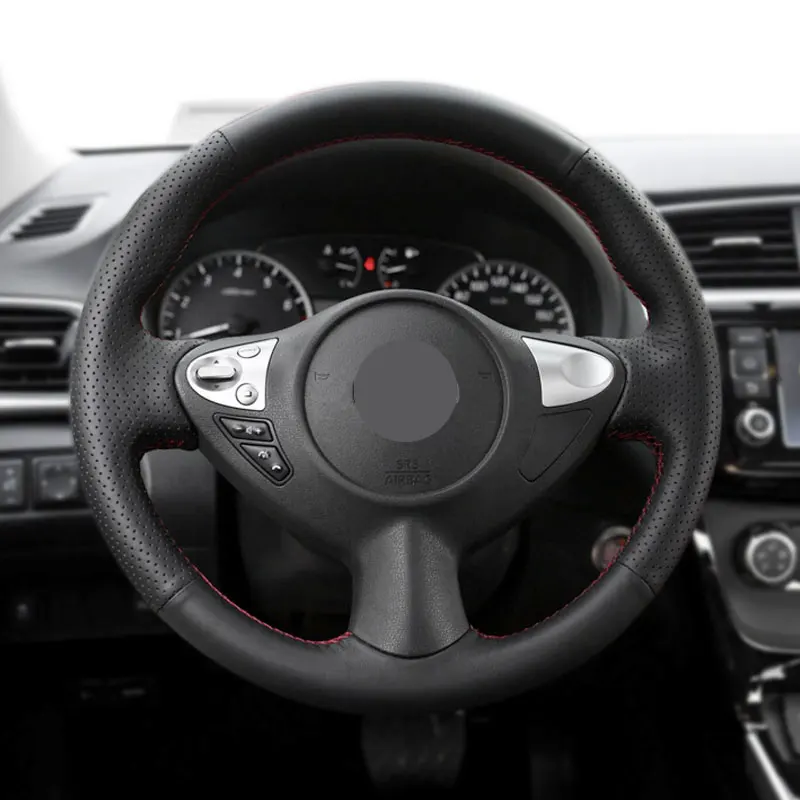 Для Nissan Maxima 2009-2014 Juke 370Z Note (UK) Sentra SV ручная оплетка автомобильный чехол на руль защитная отделка мягкий кожаный чехол
Для Nissan Maxima 2009-2014 Juke 370Z Note (UK) Sentra SV ручная оплетка автомобильный чехол на руль защитная отделка мягкий кожаный чехол