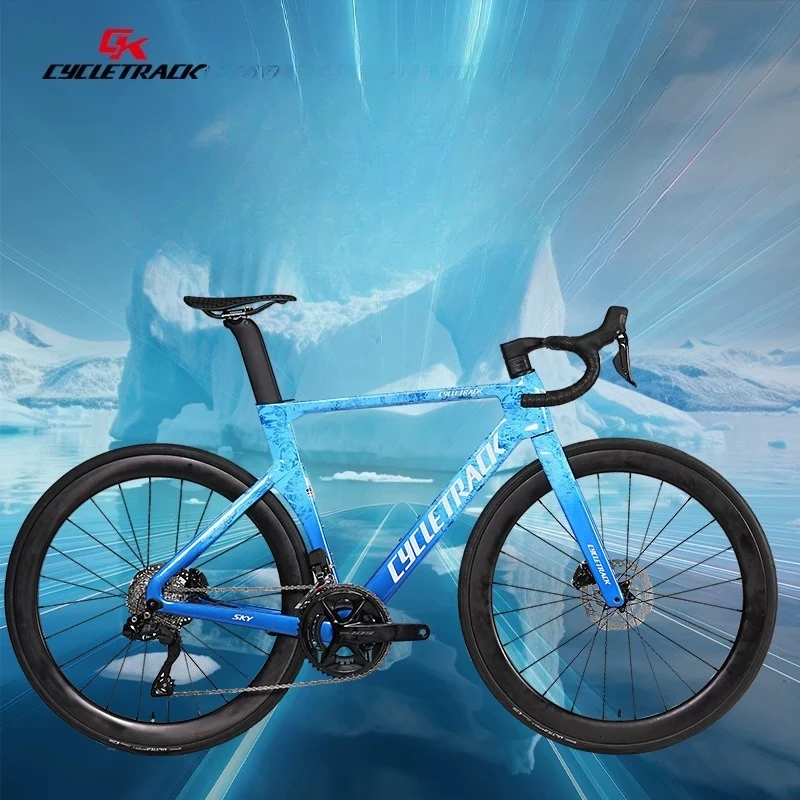Велосипед шоссейный F.yuzhe-SKY Ultra Light 8.5kg с электронной регулировкой скоростей Di2-105/R7170-24S, карбоновый T800, гидравлические дисковые тормоза R7170
Велосипед шоссейный F.yuzhe-SKY Ultra Light 8.5kg с электронной регулировкой скоростей Di2-105/R7170-24S, карбоновый T800, гидравлические дисковые тормоза R7170
