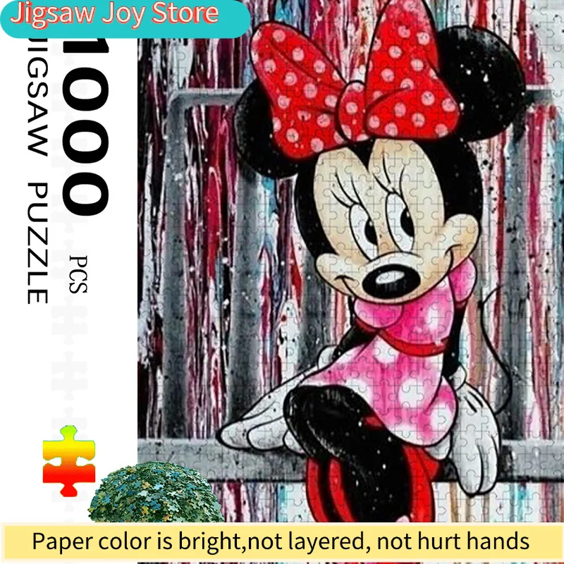 Пазл Disney с Минни Маус — большая семейная игра с культовым изображением и нарядами Минни Маус, челлендж
Пазл Disney с Минни Маус — большая семейная игра с культовым изображением и нарядами Минни Маус, челлендж