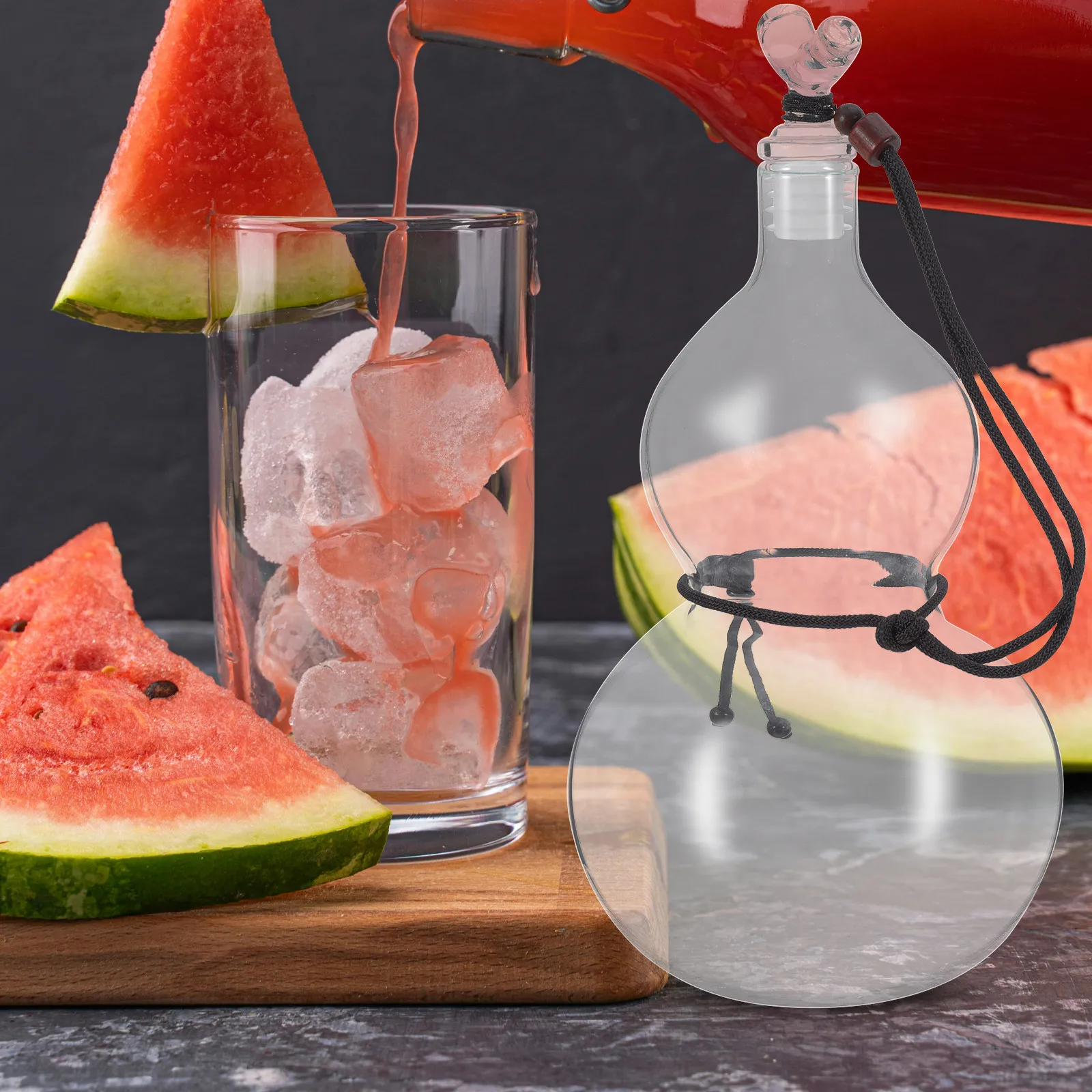 Стеклянная бутылка-тыква в китайском ретро-стиле, прозрачный стеклянный контейнер для напитков, 600 мл, для домашнего фруктового вина, ликера, пива
Стеклянная бутылка-тыква в китайском ретро-стиле, прозрачный стеклянный контейнер для напитков, 600 мл, для домашнего фруктового вина, ликера, пива