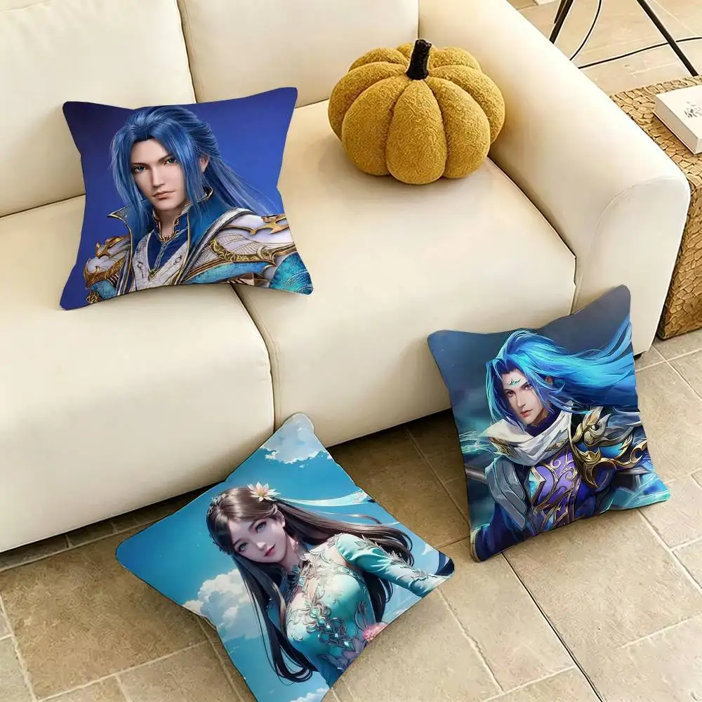 S-Soul Land Douluo Dalu Pillow Case Square Double-Sided Sofa Cushion Cover Bedroom Bedside Pillow Gift
S-Soul Land Douluo Dalu Pillow Case Square Double-Sided Sofa Cushion Cover Bedroom Bedside Pillow Gift