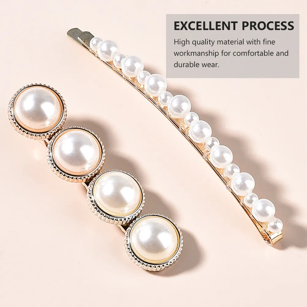 4Pcs Premium Pearl Hair Clip Chic Elegant Design for Special Occasions Wedding Bride Headdress Party Fancy Dress Light
4Pcs Premium Pearl Hair Clip Chic Elegant Design for Special Occasions Wedding Bride Headdress Party Fancy Dress Light