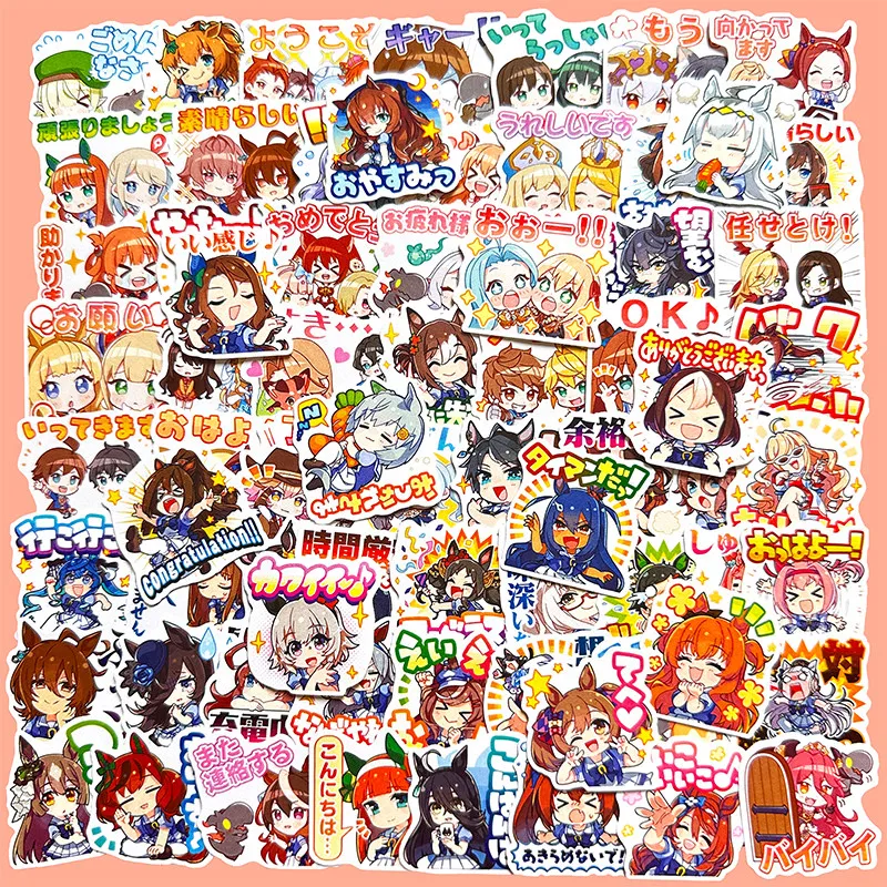 80PCS Pretty Derby Umamusume Q Version Cute Anime Stickers DIY Decorative for Journal Diary Phone Case Scrapbook
80PCS Pretty Derby Umamusume Q Version Cute Anime Stickers DIY Decorative for Journal Diary Phone Case Scrapbook