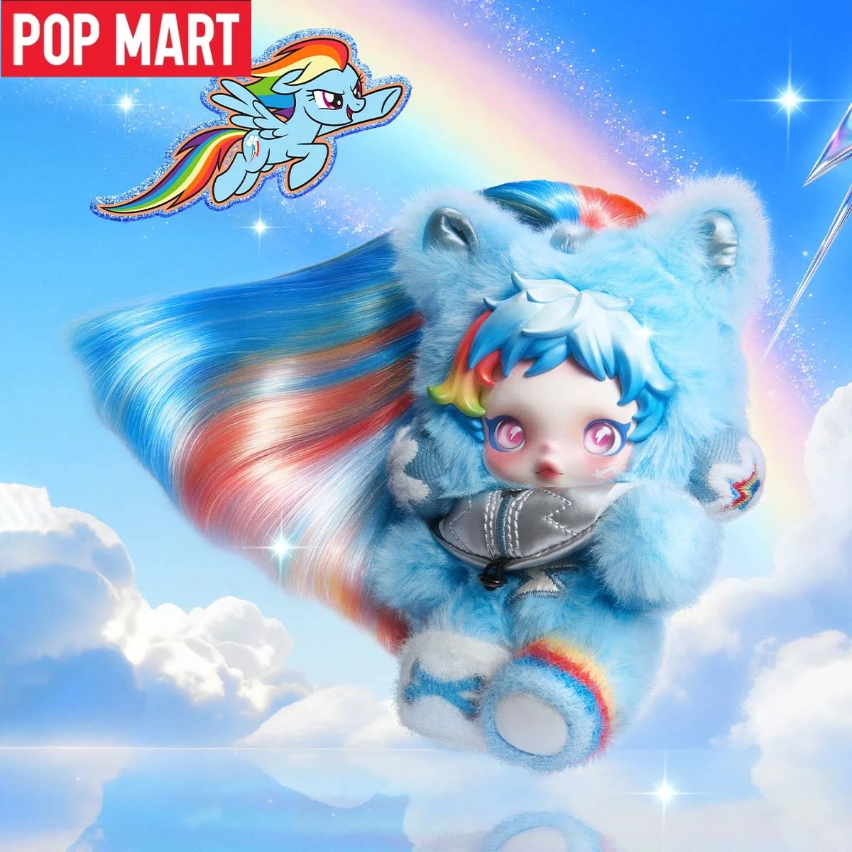 POP MART Minor flaws Skullpanda My Little Pony Blind Box Plush Pendant doll Action Figure Mystery Box Collectible Toy Gift
POP MART Minor flaws Skullpanda My Little Pony Blind Box Plush Pendant doll Action Figure Mystery Box Collectible Toy Gift