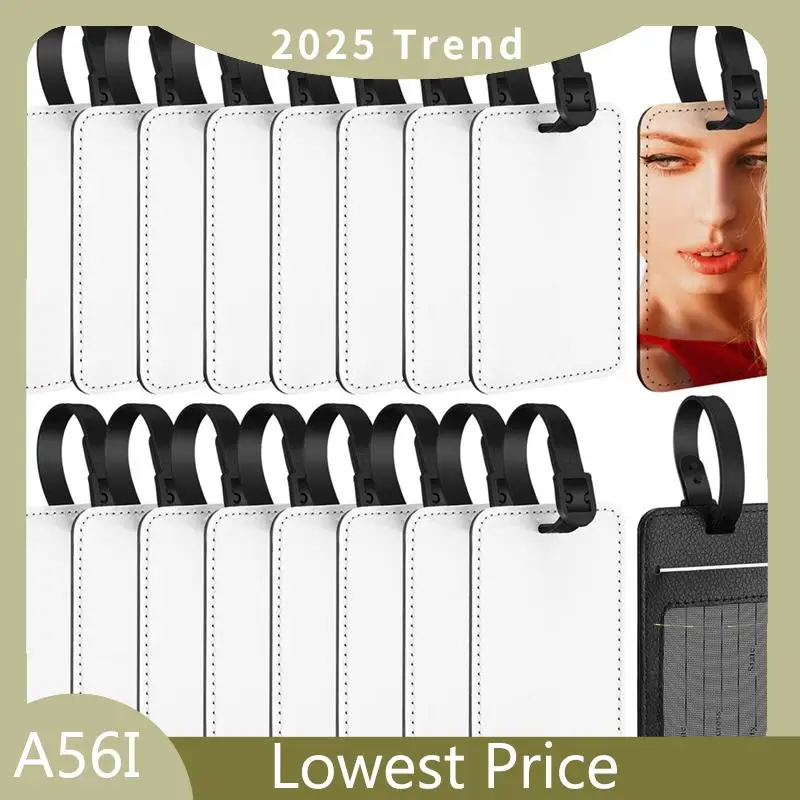 A56I Top 16Pcs Sublimation Luggage Tags PU Leather Name Tag Blank Suitcase Tags Heat Transfer Bag Tags ID Card Holder Travel
A56I Top 16Pcs Sublimation Luggage Tags PU Leather Name Tag Blank Suitcase Tags Heat Transfer Bag Tags ID Card Holder Travel