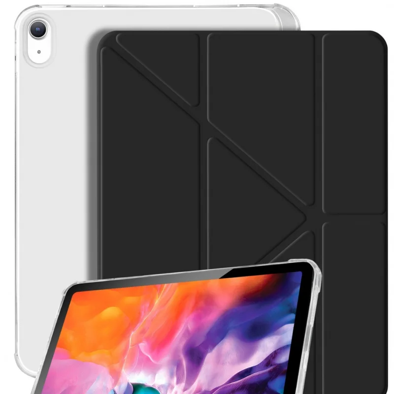 Защитный чехол-трансформер Tri-Fold для iPad Pro 11, с боковым слотом для стилуса, прозрачной нижней частью, совместим с iPad Air 5 и iPad Pro 12.9
Защитный чехол-трансформер Tri-Fold для iPad Pro 11, с боковым слотом для стилуса, прозрачной нижней частью, совместим с iPad Air 5 и iPad Pro 12.9