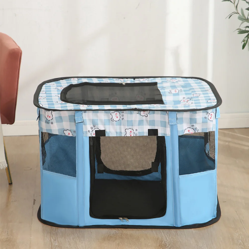 80 x 60x 55cm Foldable Pet Playpen, Portable Crate Kennel for Dog, Cat, Removable Zipper, for Indoor Outdoor (Rectangle, L)
80 x 60x 55cm Foldable Pet Playpen, Portable Crate Kennel for Dog, Cat, Removable Zipper, for Indoor Outdoor (Rectangle, L)
