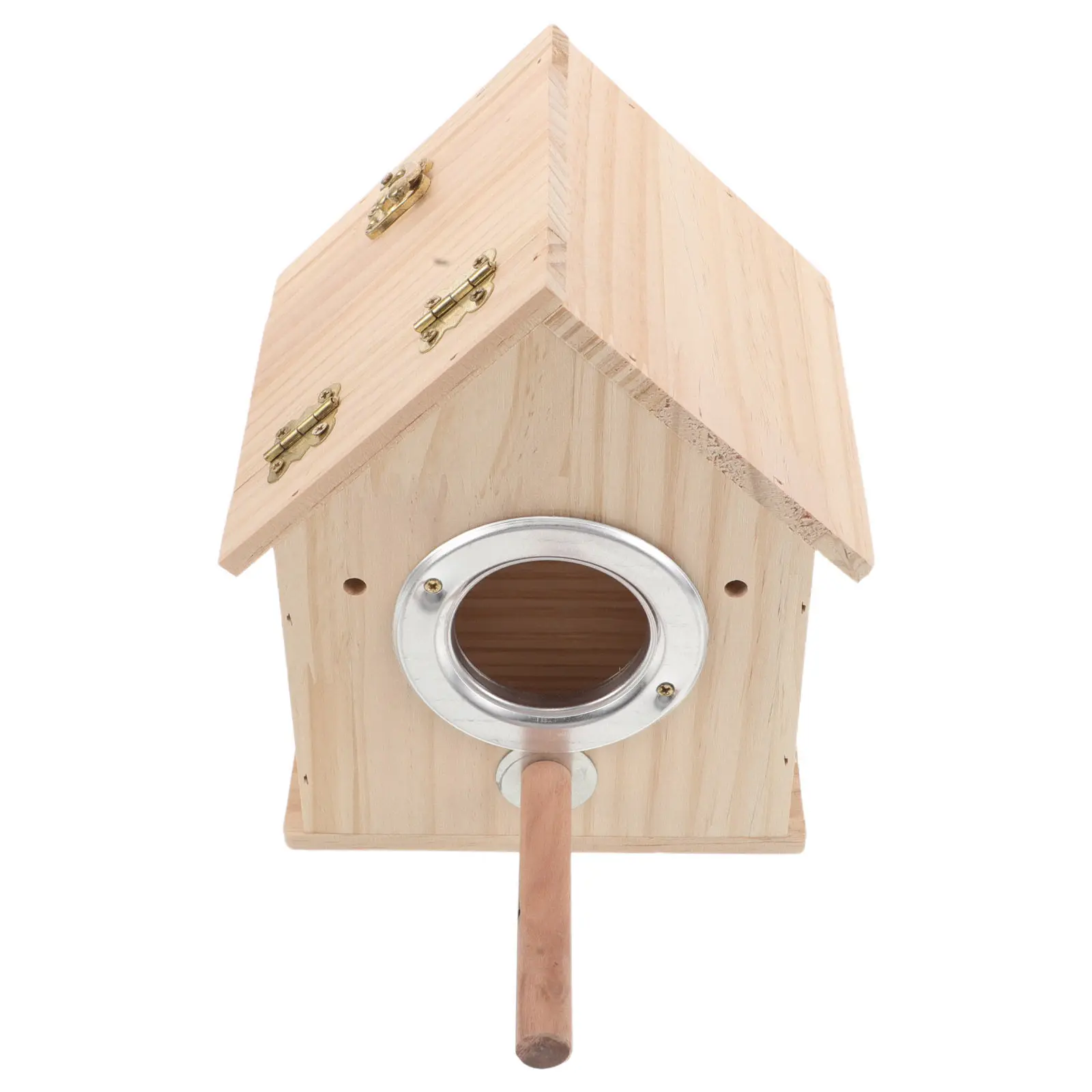 Wood Parrot Nesting Box for Small Parrots Lovebirds Parakeets Breeding Mating Nest House with Ventilation Tree Hanging
Wood Parrot Nesting Box for Small Parrots Lovebirds Parakeets Breeding Mating Nest House with Ventilation Tree Hanging