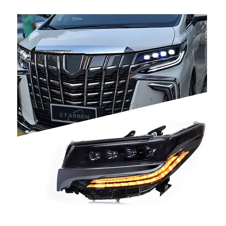 2019-2021 High Quality Plug and Play Car Headlight Lighting System LED Headlight Assembly for Toyota Elfa Alphard
2019-2021 High Quality Plug and Play Car Headlight Lighting System LED Headlight Assembly for Toyota Elfa Alphard