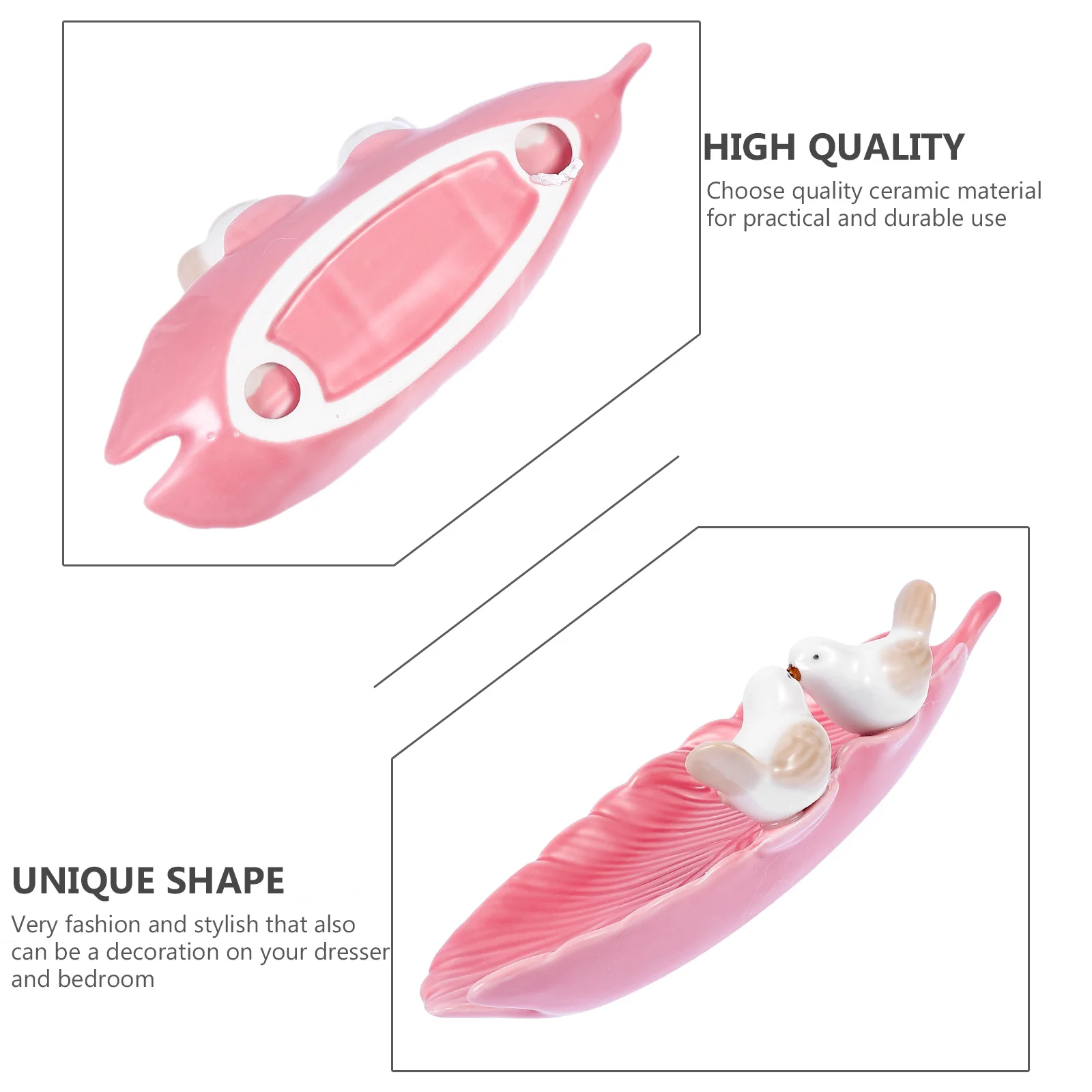 1 шт. креативный розовый керамический поднос для ювелирных изделий в стиле птицы, блюдо для хранения, серьги, ожерелье, кольца, тарелка для демонстрации ювелирных изделий, керамический поднос 
1 шт. креативный розовый керамический поднос для ювелирных изделий в стиле птицы, блюдо для хранения, серьги, ожерелье, кольца, тарелка для демонстрации ювелирных изделий, керамический поднос