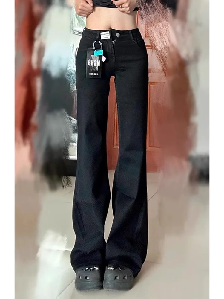 Bla High Waist Straight Leg Jeans Men Women Autumn Winter Slimming Micro Flared Pants American Cleanfit Knife Design
Bla High Waist Straight Leg Jeans Men Women Autumn Winter Slimming Micro Flared Pants American Cleanfit Knife Design