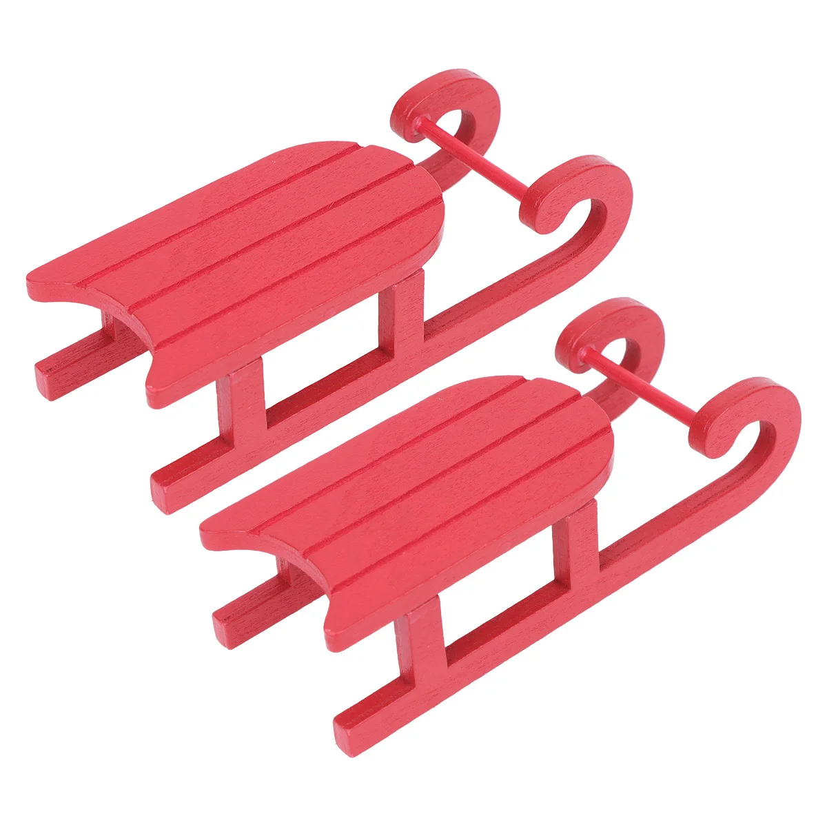 2Pcs Christmas Wooden Sleigh Ornament Creative Design Desktop Decoration for Home Office Living Room Xmas Adornment
2Pcs Christmas Wooden Sleigh Ornament Creative Design Desktop Decoration for Home Office Living Room Xmas Adornment