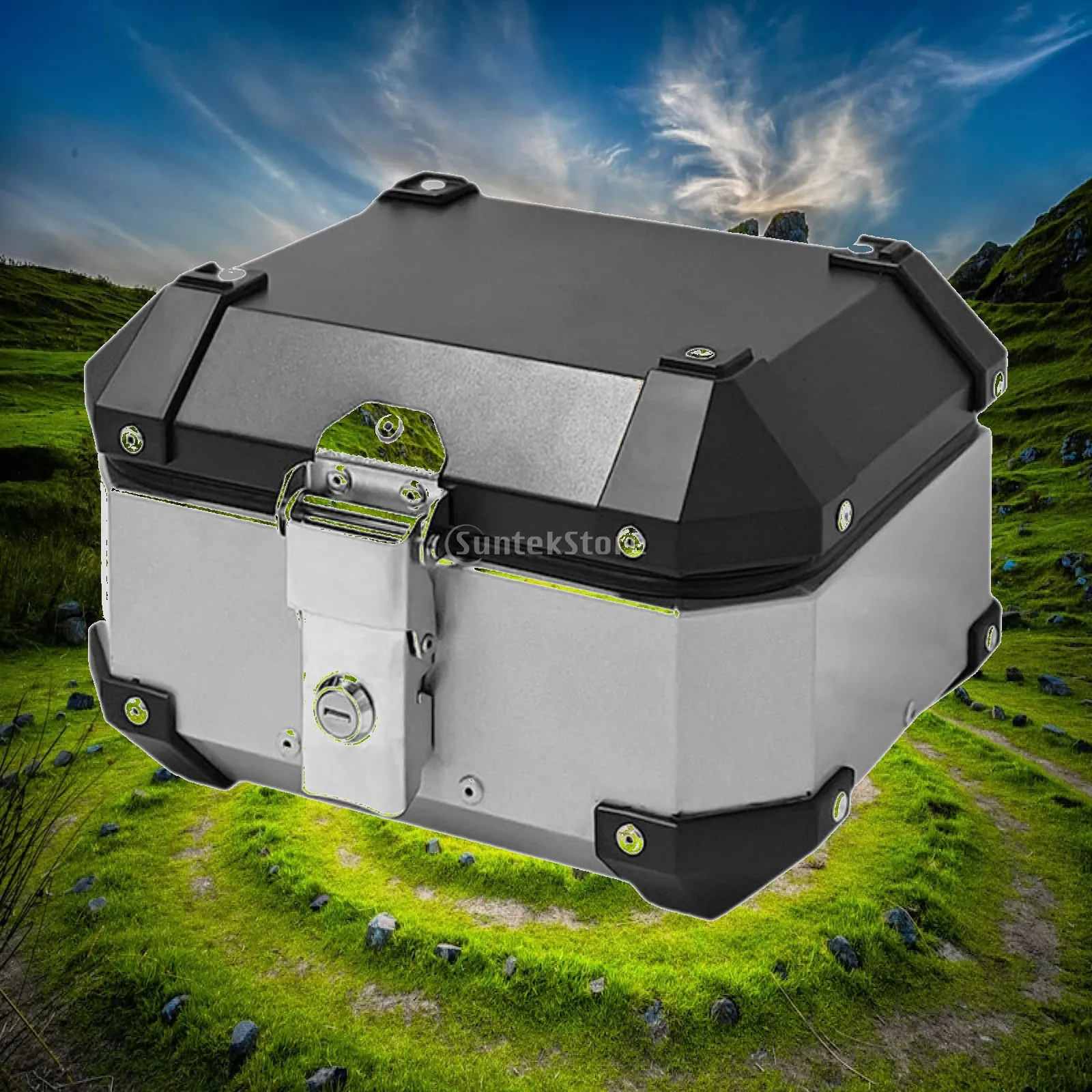 Motorcycle Top Case Motorbike Aluminum Alloy Large Capacity 8L Lockable Riding Accessories Multipurpose Motorbike Tail Trunk
Motorcycle Top Case Motorbike Aluminum Alloy Large Capacity 8L Lockable Riding Accessories Multipurpose Motorbike Tail Trunk