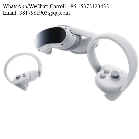 HOT Selling VR Headsets PICO 4 All-In-One Vr/ar/mr Equipment 8GB+256GB 4K 72Hz/90Hz 6Dof 105 FOV Spatial PICO 4 Glasses VR
HOT Selling VR Headsets PICO 4 All-In-One Vr/ar/mr Equipment 8GB+256GB 4K 72Hz/90Hz 6Dof 105 FOV Spatial PICO 4 Glasses VR