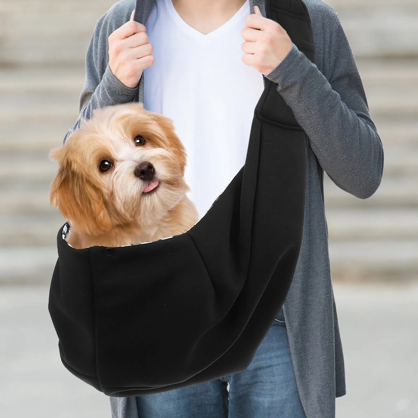 One Shoulder Pet Backpack Dog Bag Holder Cat Wrap Carrier Sling Chest Pouch Travel Accessories
One Shoulder Pet Backpack Dog Bag Holder Cat Wrap Carrier Sling Chest Pouch Travel Accessories