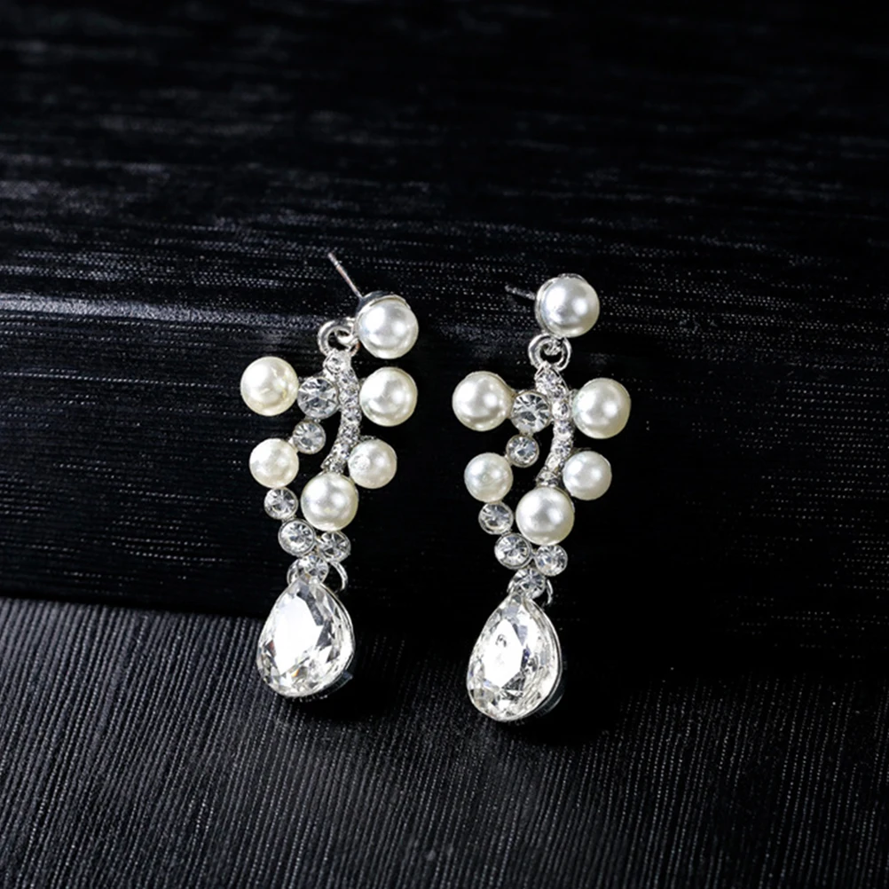 Necklace Necklace Earrings Set Rhinestone Alloy Jewelry for Wedding Party Bridal Gift Women Earrings Jewelry Set 
Necklace Necklace Earrings Set Rhinestone Alloy Jewelry for Wedding Party Bridal Gift Women Earrings Jewelry Set