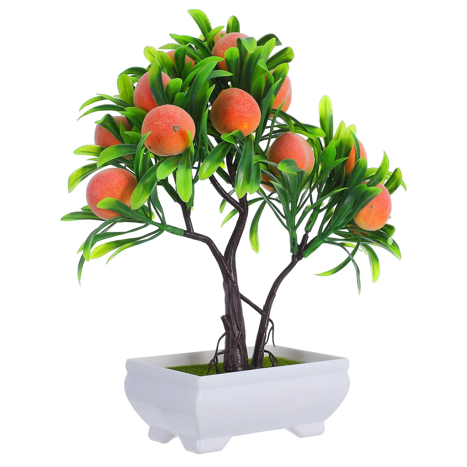 Artificial Potted Peach Tree Bonsai Realistic Plastic Plant Home Office Decor Desktop Adornment Fake Small Ornaments Room
Artificial Potted Peach Tree Bonsai Realistic Plastic Plant Home Office Decor Desktop Adornment Fake Small Ornaments Room