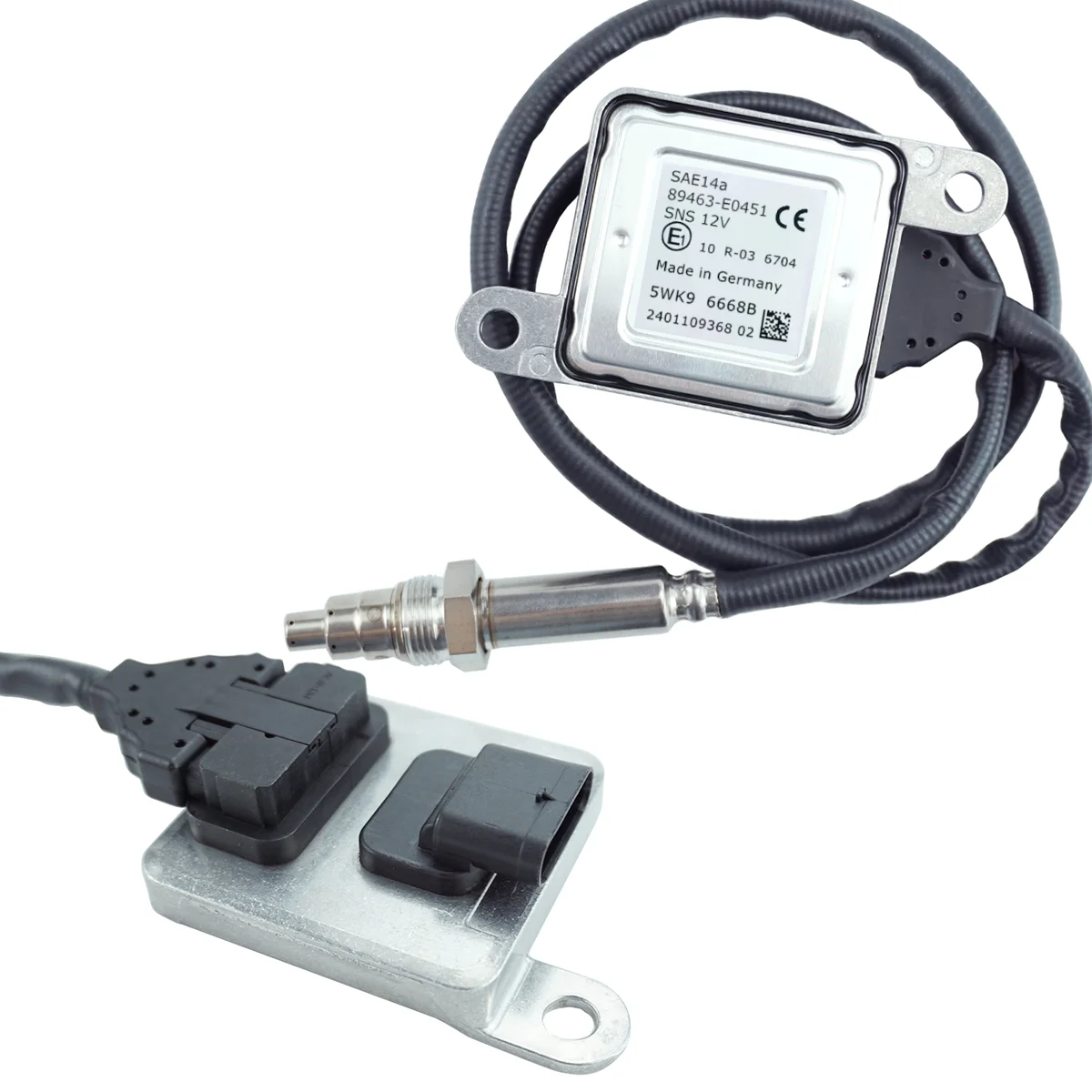 89463E0451 89463-E0451 89463 E0451 5WK96668B Original New Nitrogen Oxide Sensor Nox Sensor 12V Hino Truck Spare Parts
89463E0451 89463-E0451 89463 E0451 5WK96668B Original New Nitrogen Oxide Sensor Nox Sensor 12V Hino Truck Spare Parts
