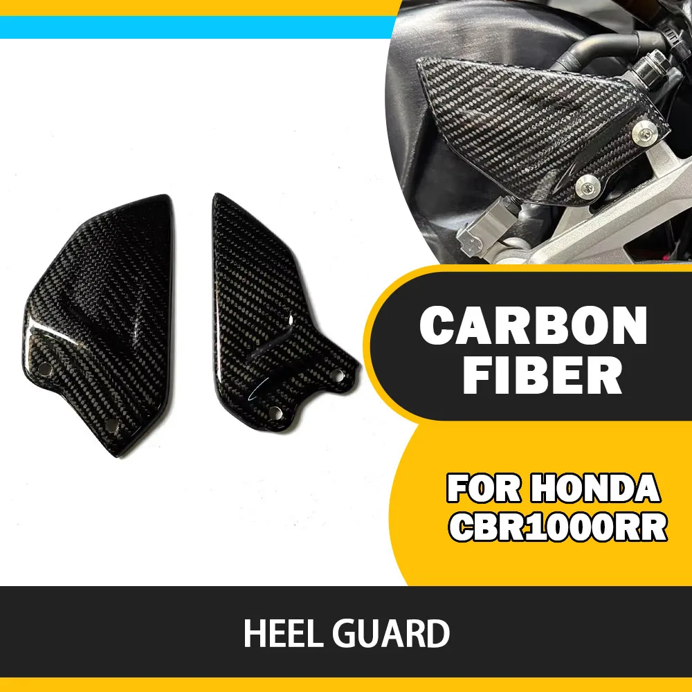 FOR Honda CBR1000RR 2020-2026 100% Carbon fiber Modification heel guard rear mounted foot guard fairing motorcycle accessories
FOR Honda CBR1000RR 2020-2026 100% Carbon fiber Modification heel guard rear mounted foot guard fairing motorcycle accessories