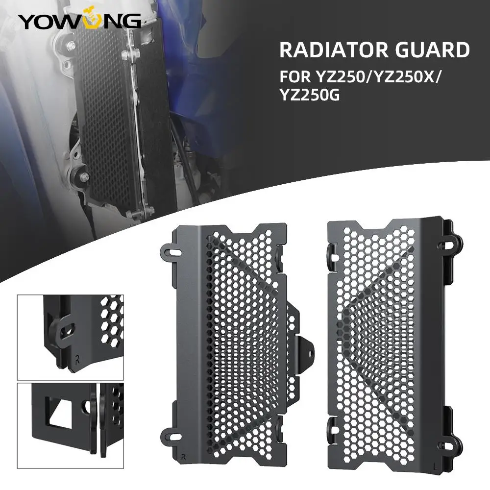 For Yamaha YZ250 2002-2024 2022 YZ250X 2016-2024 YZ250G 2016 Motocross Radiator Guard Kit Heat Radiation Grille Cover Protection
For Yamaha YZ250 2002-2024 2022 YZ250X 2016-2024 YZ250G 2016 Motocross Radiator Guard Kit Heat Radiation Grille Cover Protection