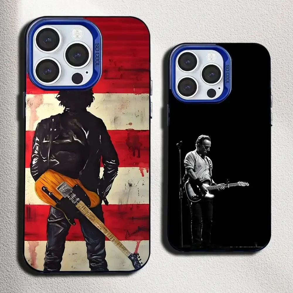 Rock Singer B-Bruce Springsteen Phone Case For iPhone 16,15,14,13,12,11,Mini,Pro,SE,MAX Blue Matte Silicone Cover
Rock Singer B-Bruce Springsteen Phone Case For iPhone 16,15,14,13,12,11,Mini,Pro,SE,MAX Blue Matte Silicone Cover