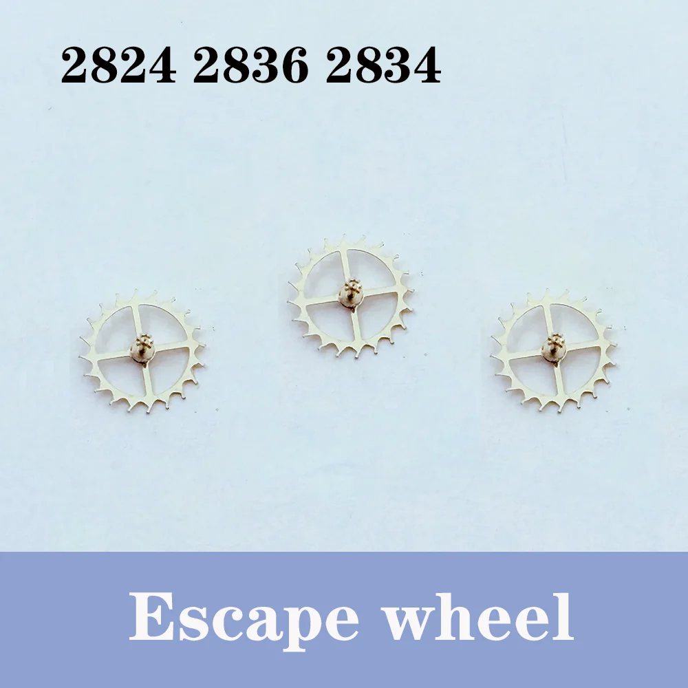 Watch Accessories Escape wheel Suitable for ETA 2824 2836 2834 Mechanical Movement Watches Repair Parts Horse Wheel
Watch Accessories Escape wheel Suitable for ETA 2824 2836 2834 Mechanical Movement Watches Repair Parts Horse Wheel