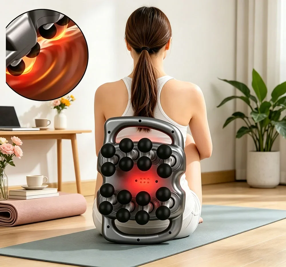 16 Head Fascia Gun Upgrade High Frequency Vibration Professional Muscle Massager For Body Leg Back Shoulder Waist
16 Head Fascia Gun Upgrade High Frequency Vibration Professional Muscle Massager For Body Leg Back Shoulder Waist
