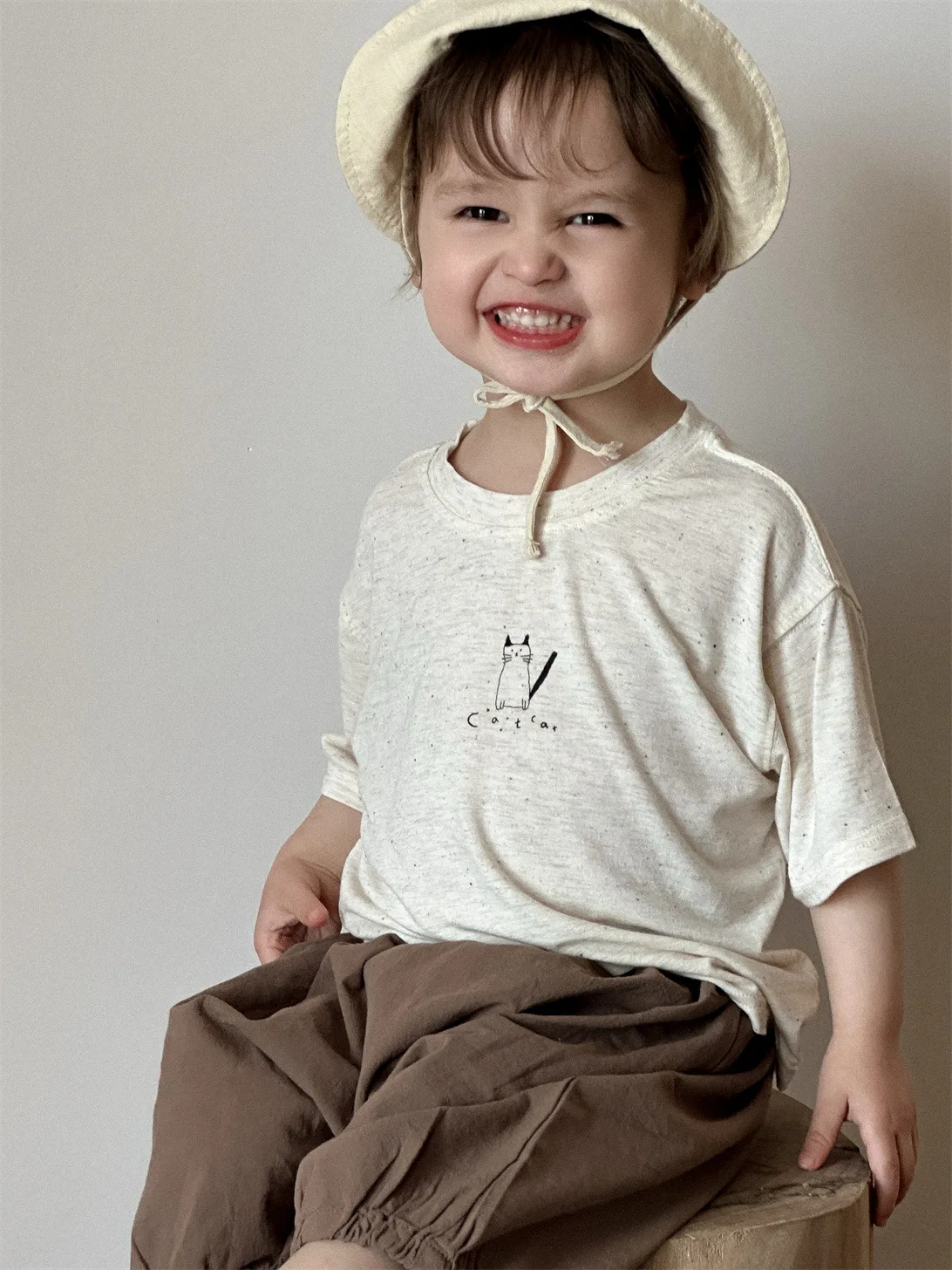 2025 Summer New Baby Short Sleeve T Shirts Thin Infant Boy Versatile Breathable Tee Cotton Girls Simple Loose Tops Baby Clothes
2025 Summer New Baby Short Sleeve T Shirts Thin Infant Boy Versatile Breathable Tee Cotton Girls Simple Loose Tops Baby Clothes