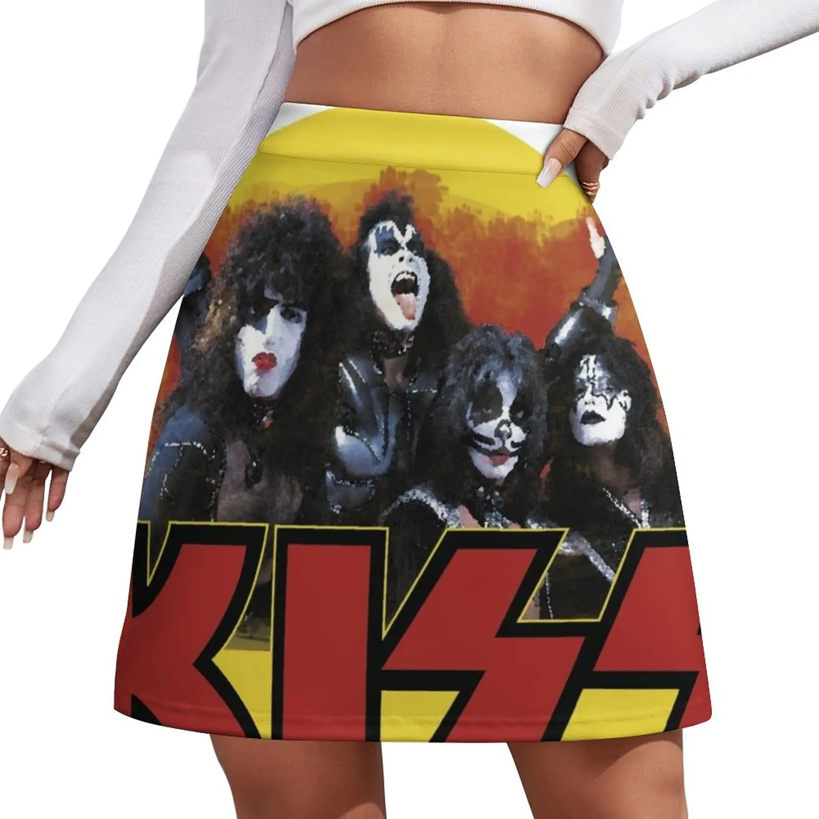 KISS - KISS BAND - ROCK & ROLL AL NITE - ILLUSTRATION MINIMALIST Mini Skirt korean style clothes fairy core Mini Skirt
KISS - KISS BAND - ROCK & ROLL AL NITE - ILLUSTRATION MINIMALIST Mini Skirt korean style clothes fairy core Mini Skirt