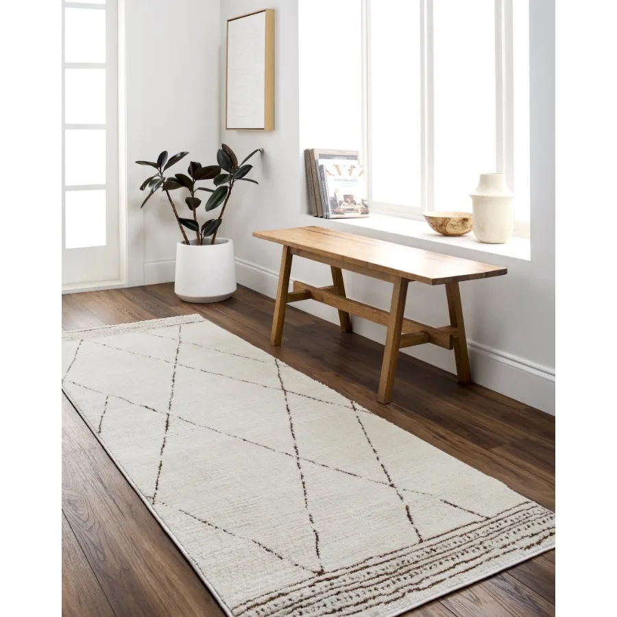 Area Rugs for Living Room 3x7 Freud Global Ivory Runner Rug Bedroom Dining Room Home Decor Stain Resistant Carpet 2'7" x 7'3" R
Area Rugs for Living Room 3x7 Freud Global Ivory Runner Rug Bedroom Dining Room Home Decor Stain Resistant Carpet 2'7" x 7'3" R