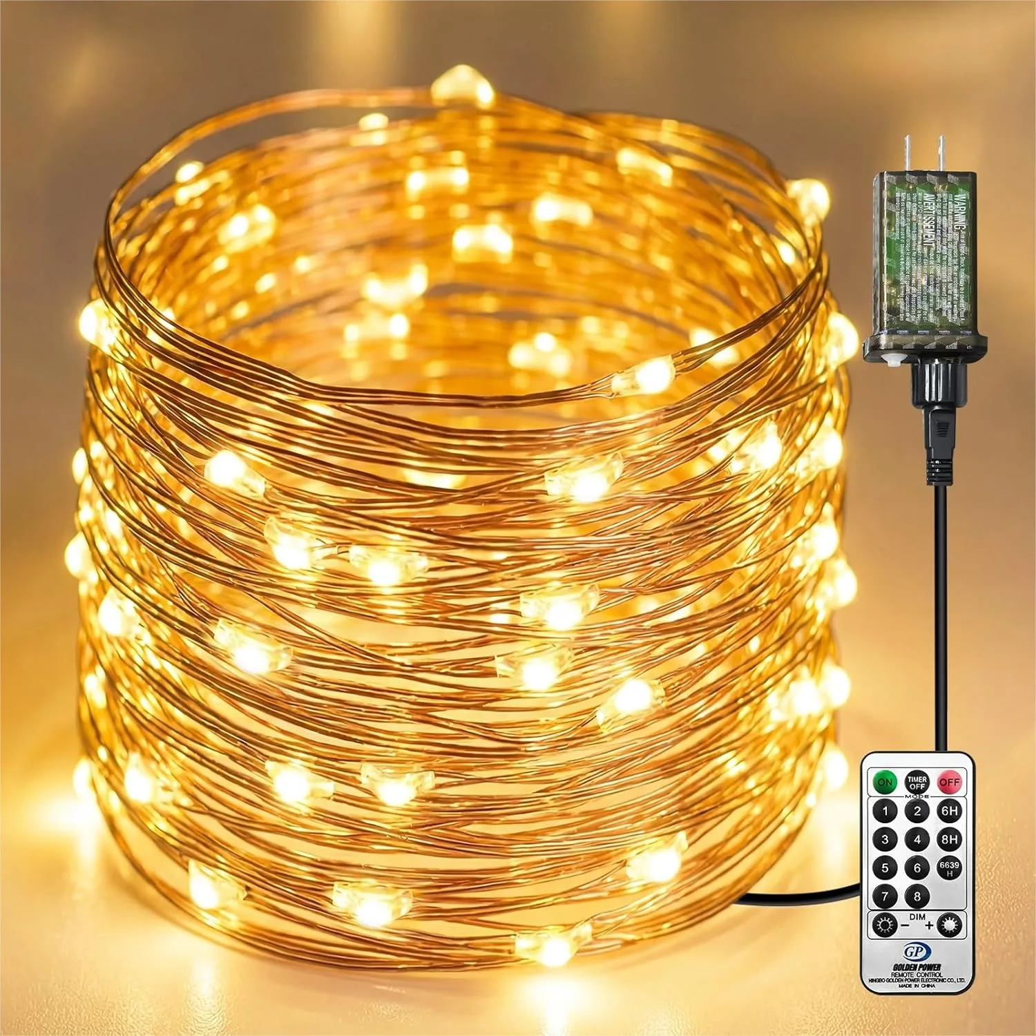 66 Ft 200 LED Plug In Fairy Lights With Remote Timer And Dimming For Indoor Bedroom Party Decoration Warm White
66 Ft 200 LED Plug In Fairy Lights With Remote Timer And Dimming For Indoor Bedroom Party Decoration Warm White