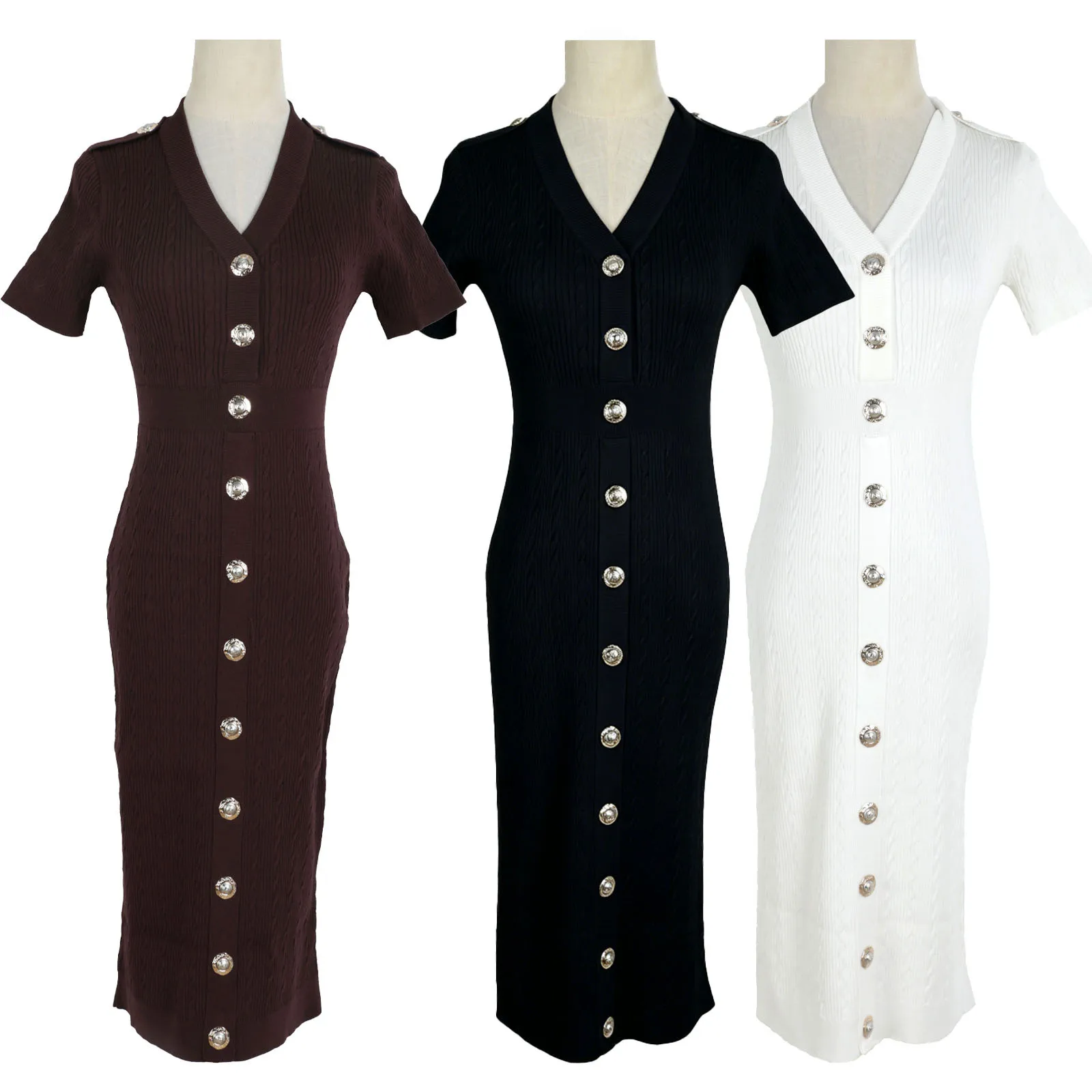 Elegant V-neck Wrap Skirt Women's Fashion Thin Waist Design Short Sleeve Long Dress Silk Wool Blend Knitted mid Waist Luxury ...
Elegant V-neck Wrap Skirt Women's Fashion Thin Waist Design Short Sleeve Long Dress Silk Wool Blend Knitted mid Waist Luxury ...