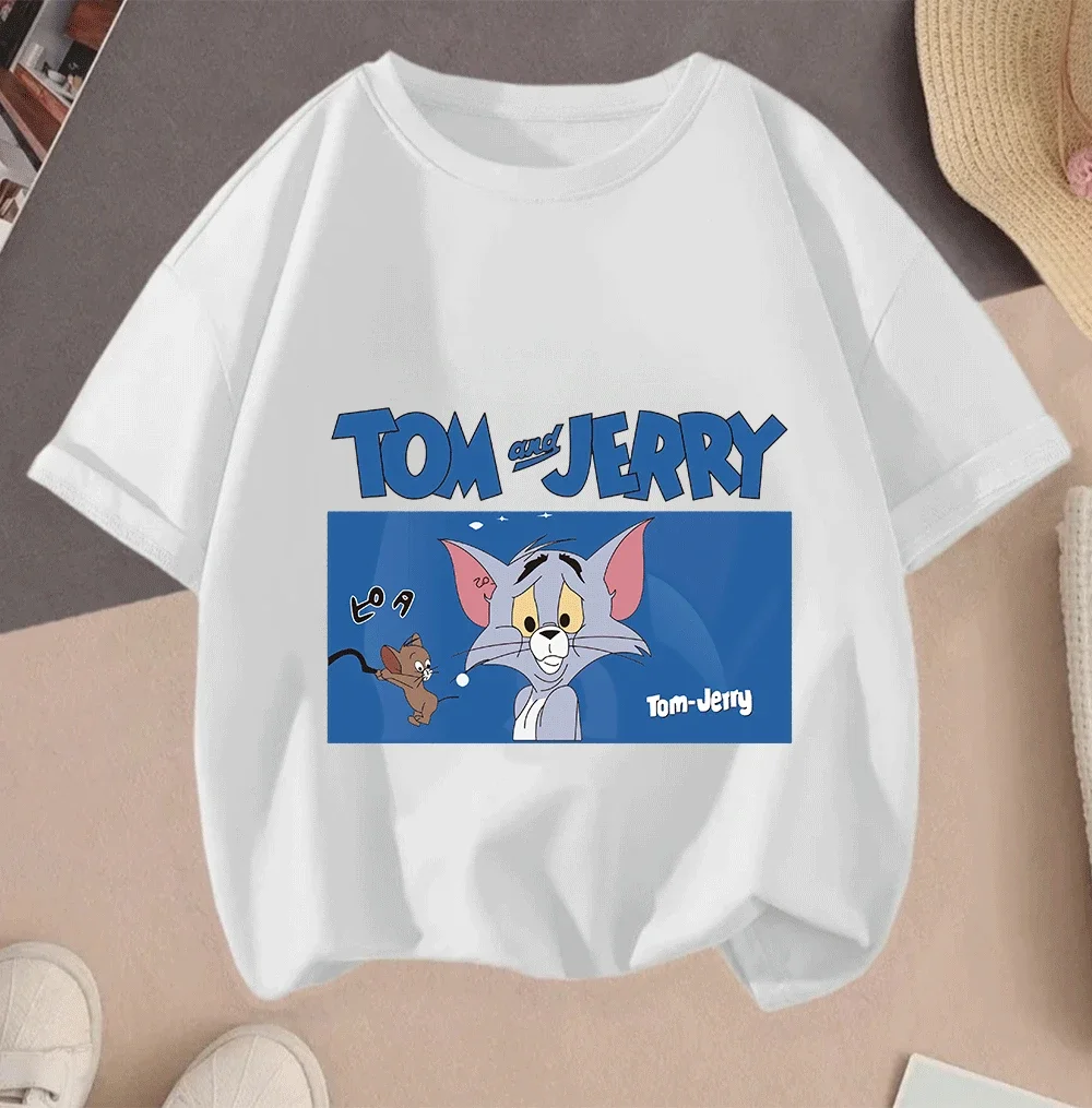 Tom And Jerry 2D Cartoon Print Hot Sale Casual Summer Short Sleeve T Shirt 2026 For Teenagers Children Girls Boys
Tom And Jerry 2D Cartoon Print Hot Sale Casual Summer Short Sleeve T Shirt 2026 For Teenagers Children Girls Boys