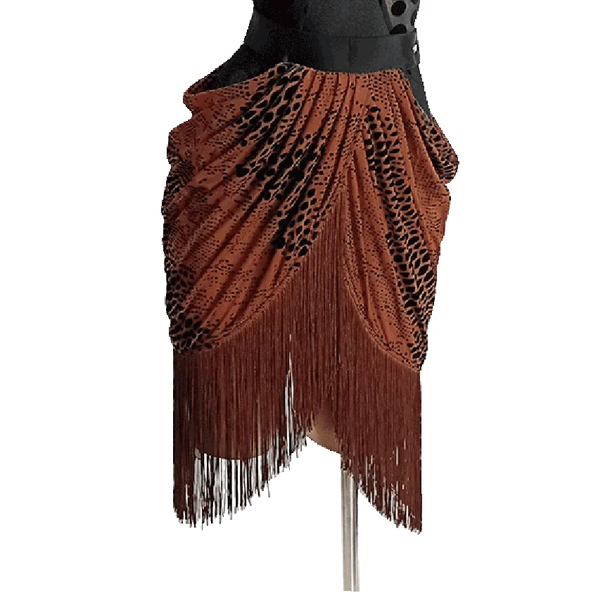 Latin Wrap Skirt Standard Dance Competition Performance Stage Costume Polyester Tassel Exercise Clothing Nightclub Outfits
Latin Wrap Skirt Standard Dance Competition Performance Stage Costume Polyester Tassel Exercise Clothing Nightclub Outfits