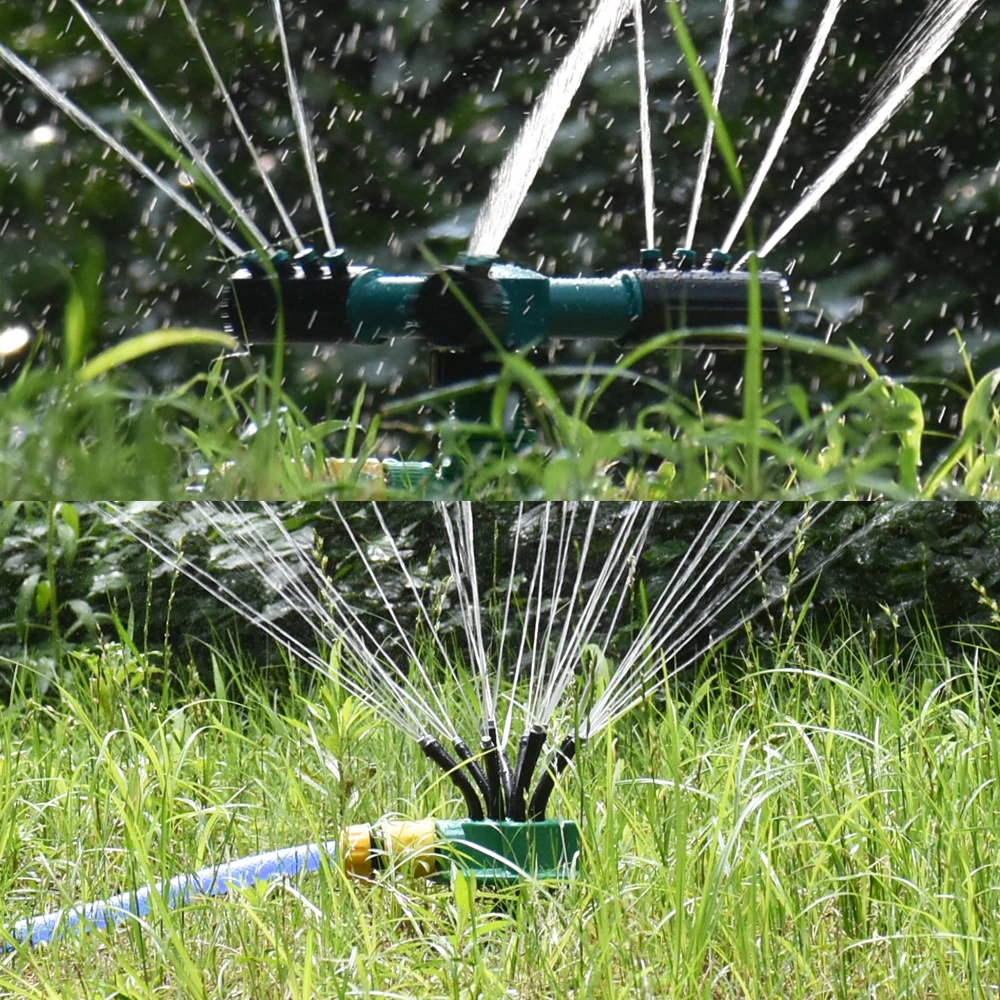 Automatic Rotating Sprinkler with Support Garden Lawn Rotary Watering Sprinklers 360 Degrees Farm Plant Irrigation Water Nozzle
Automatic Rotating Sprinkler with Support Garden Lawn Rotary Watering Sprinklers 360 Degrees Farm Plant Irrigation Water Nozzle