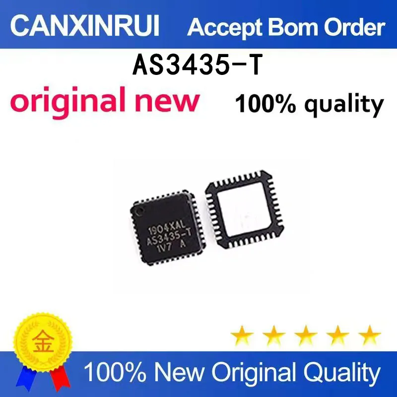 (5 PCS) New AS3435-EQFP/- EQFM AS3435-T AS3435 QFN36 audio amplifier chip
(5 PCS) New AS3435-EQFP/- EQFM AS3435-T AS3435 QFN36 audio amplifier chip