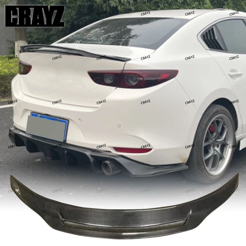For Mazda 3 Axela Spoiler 2020 2021 2022 2023 GT Style Real Carbon Fiber Car Rear Trunk Lip Spoiler Body Kit Accessories
For Mazda 3 Axela Spoiler 2020 2021 2022 2023 GT Style Real Carbon Fiber Car Rear Trunk Lip Spoiler Body Kit Accessories